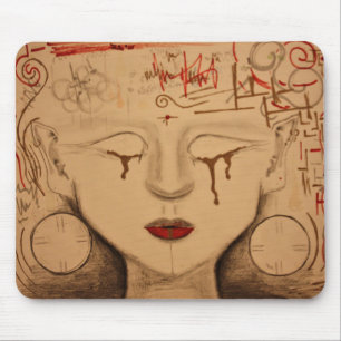 Gaia. disassemble canvas print mouse pad
