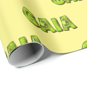 Gaia Kiwi Fruit Gift Paper