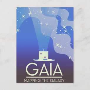 GAIA Mapping the Universe Postcard