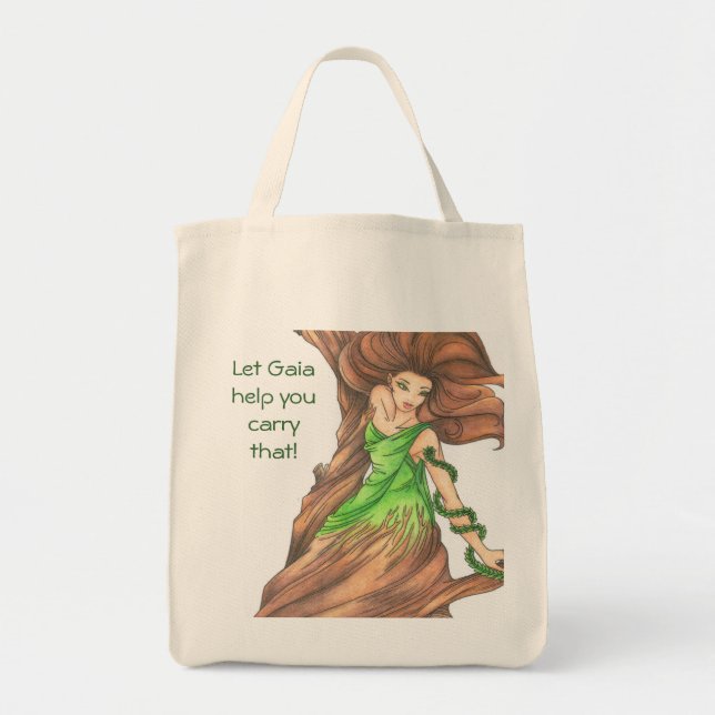 Gaia Organic Grocery Bag (Front)