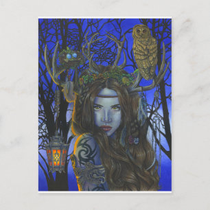 "Gaia" postcard