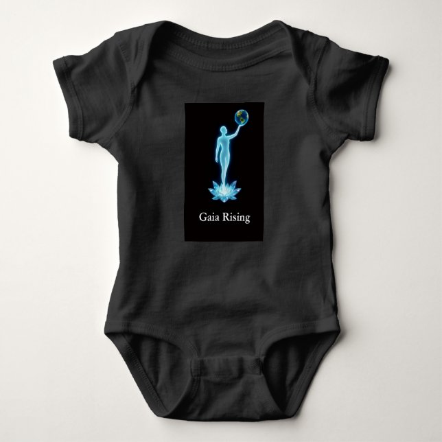Gaia Rising Baby One-Piece Bodysuit (Front)