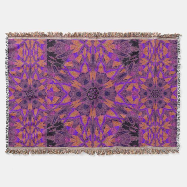 Gaia’s Garden 131  Throw Blanket (Front)