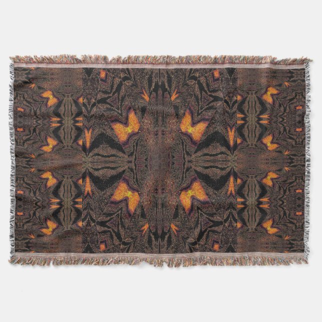 Gaia’s Garden 83   Throw Blanket (Front)