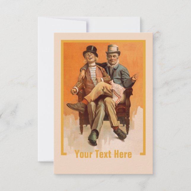 GAIETY custom invitations (Front)