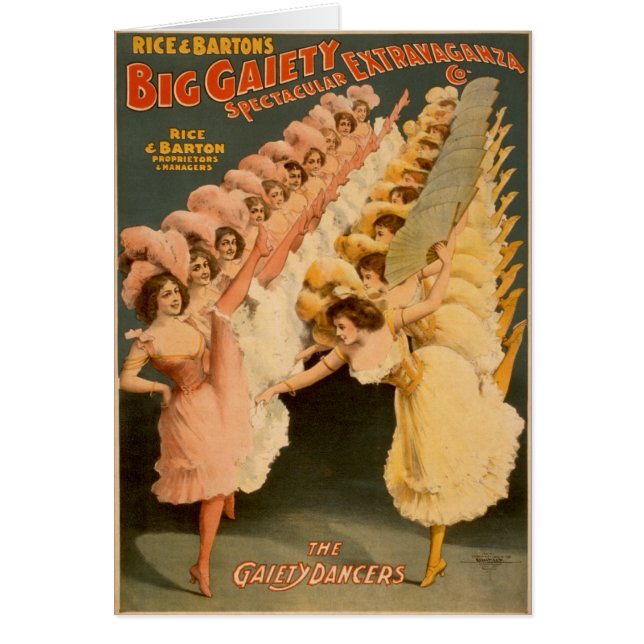 Gaiety Dancers 1900 (Front)