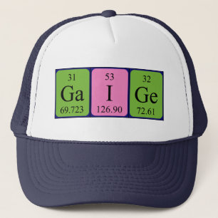 Gaige periodic table name hat