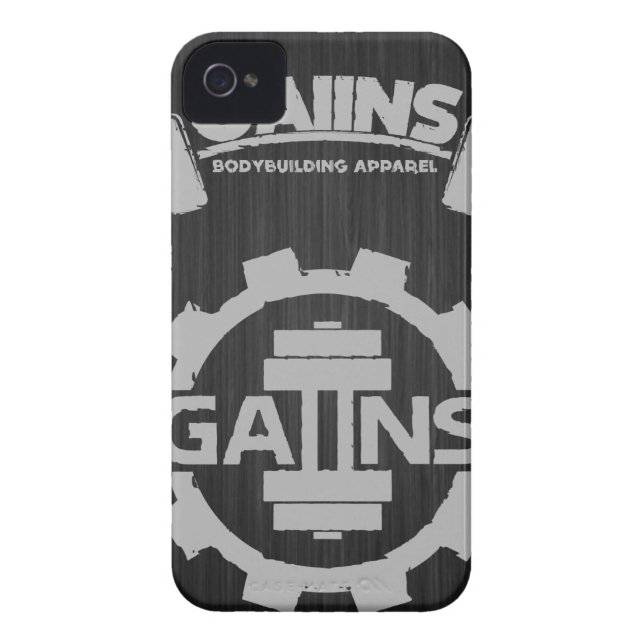 GAIINS BODYBUILDING APPAREL *NEW* IPHONE*CASE Case-Mate iPhone CASE (Back)