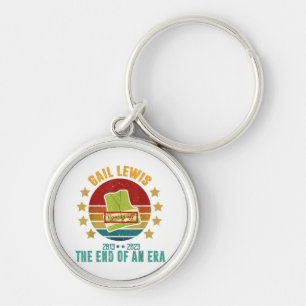 Gail Lewis, We Salute You, The End Of An Era Signi Key Ring