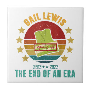 Gail Lewis, We Salute You, The End Of An Era Signi Tile