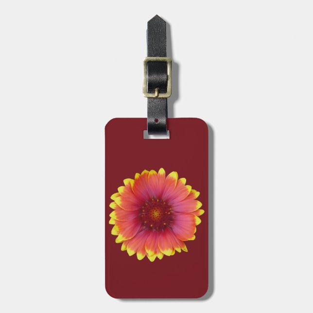 Gaillardia 1 luggage tag (Front Vertical)
