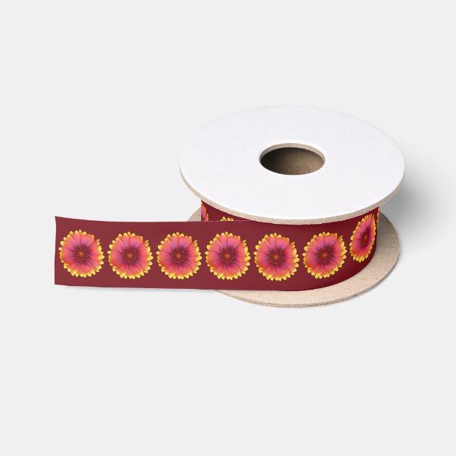 Gaillardia 1 satin ribbon (Spool)