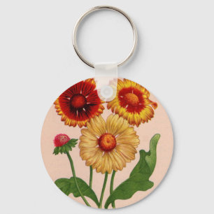 gaillardia gaillardias key ring