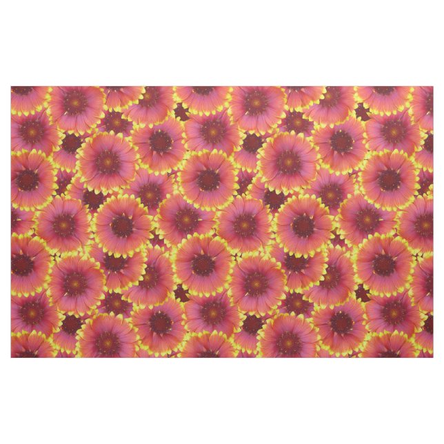 Gaillardia Seamless Pattern Fabric (Fat Quarter)
