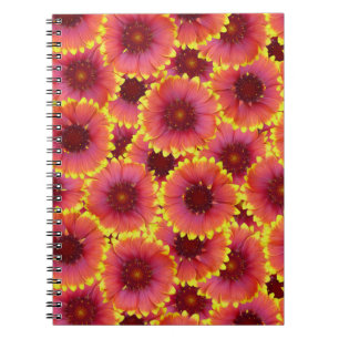 Gaillardia Seamless Pattern Notebook