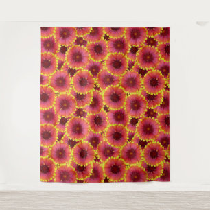 Gaillardia Seamless Pattern Tapestry