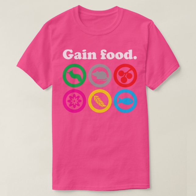 Gain Food Wingspan Bird Board Game T-Shirt (Design Front)