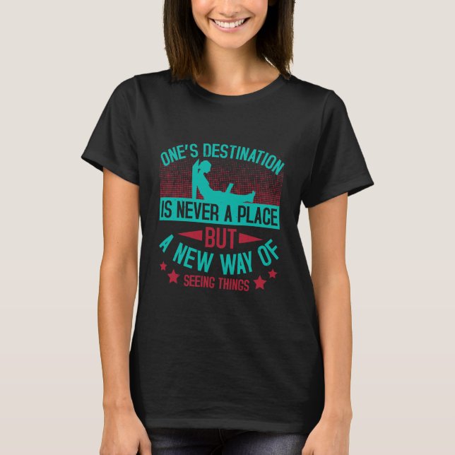 Gain travel experience T-Shirt (Front)