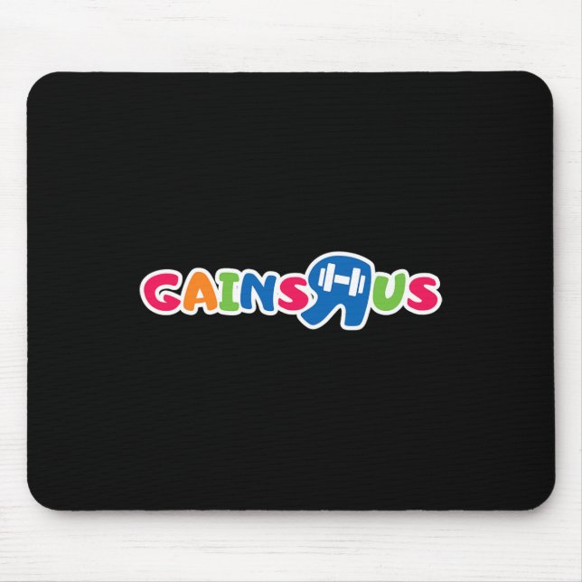 Gains R Us  Mouse Pad (Front)