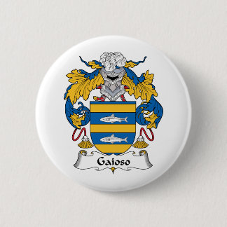 Gaioso Family Crest 6 Cm Round Badge