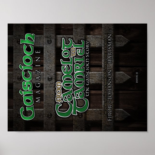 Gaiscioch Magazine Issue 2 Cover Poster (Front)