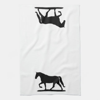 Gaited horse kitchen towel, Tenessee Walking Horse Tea Towel