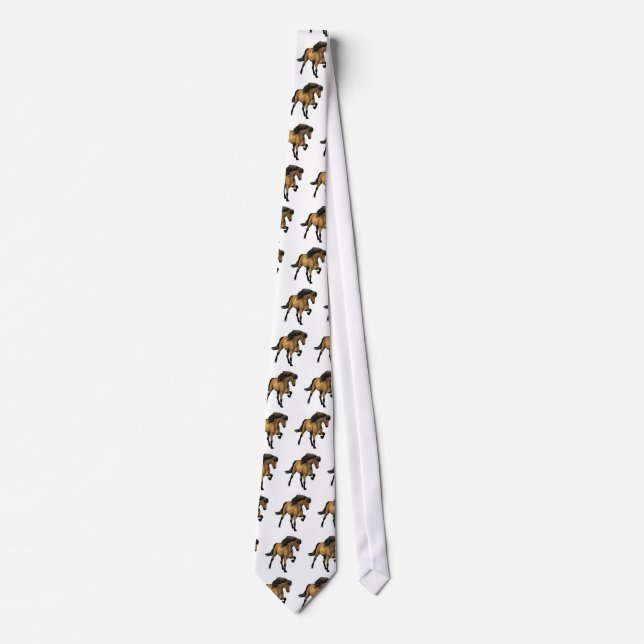 Gaited Horse Nouvelle Vogue Tie (Front)