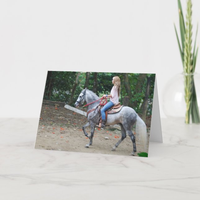 Gaited Paso Fino Greeting Card (Front)