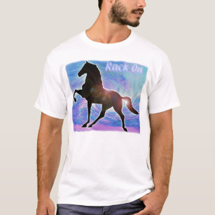 Gaited Saddlebred Racking Horse T-Shirt