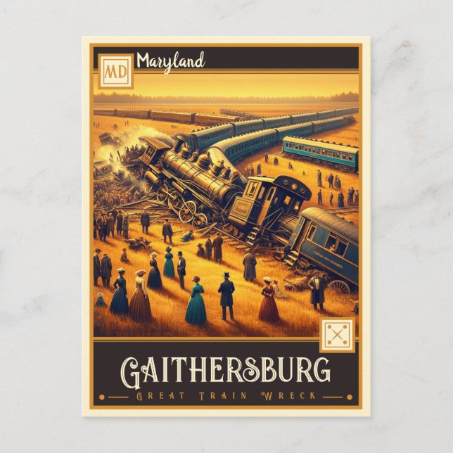 Gaithersburg, Maryland  | Vintage Postcard (Front)