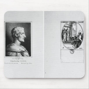 Gaius Cornelius Tacitus engraved by Julien Mouse Pad