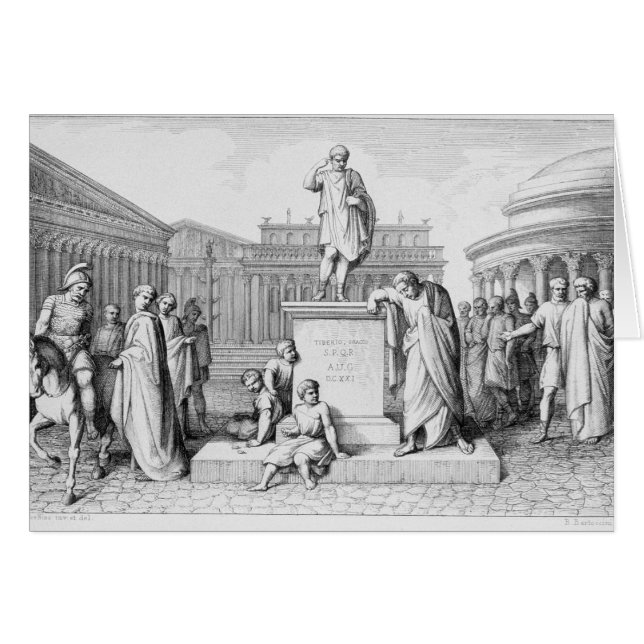 Gaius Gracchus Weeping Before his Father's (Front Horizontal)
