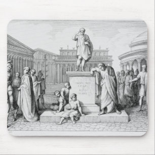 Gaius Gracchus Weeping Before his Father's Mouse Pad