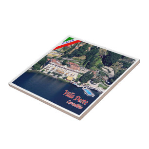 GAL027 CERNOBBIO, Lake Como, Italy, Tile