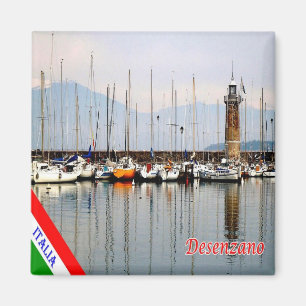 GAL034 DESENZANO, Lake Garda, Italy, Fridge Magnet