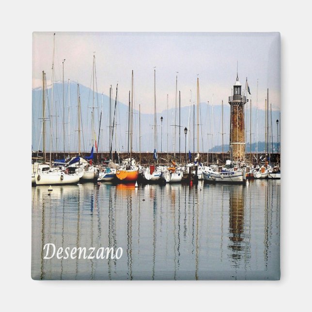 GAL036 DESENZANO, Lake Garda, Italy, Fridge Magnet (Front)