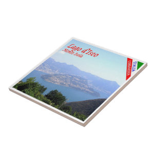 GAL091 MONTE ISOLA, Lake Iseo, Italy, Tile