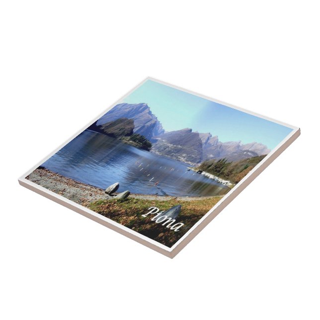 GAL096 PIONA, Lake Como, Italy, Tile (Side)