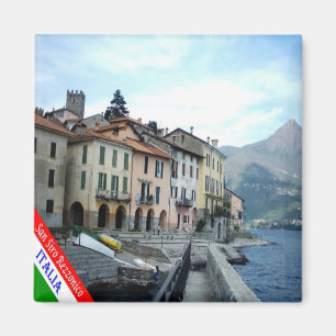 GAL105 SAN SIRO, REZZANICO, Lake Como, Fridge Magnet
