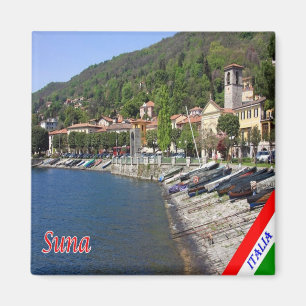 GAL116 SUNA, Lake Maggiore, Italy, Fridge Magnet