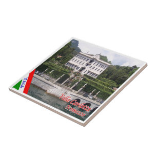 GAL129 TREMEZZO, Lake Como, Italy, Tile