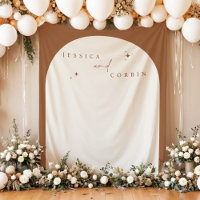 GALA Boho Terracotta Arch Celestial Star Wedding