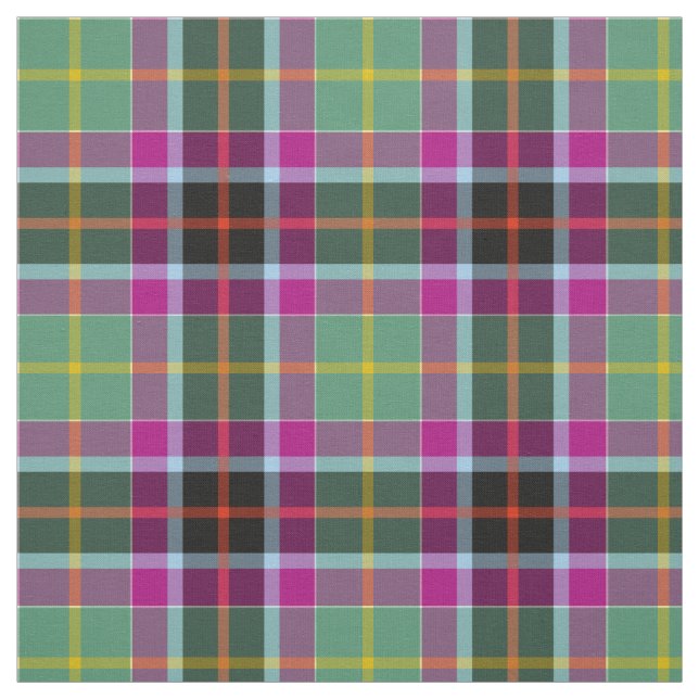 Gala Water - Gallowater District Tartan (Ancient) Fabric (Swatch)