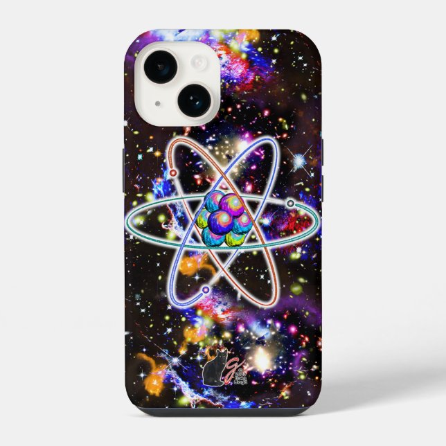 Galactic Atomic iPhone Case (Back)