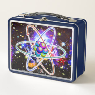 Galactic Atomic Metal Lunch Box