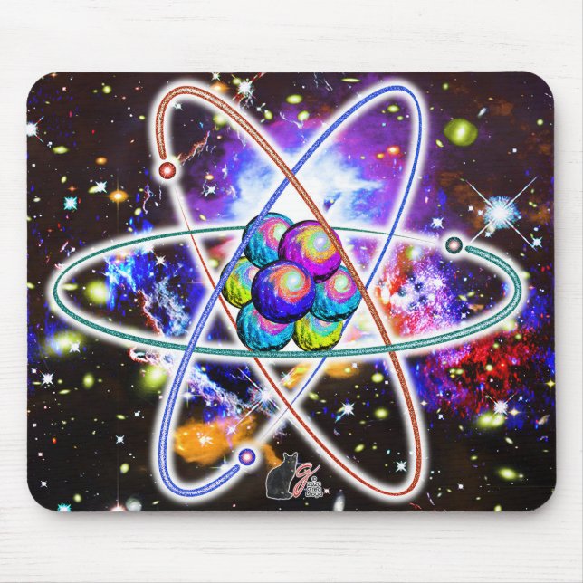 Galactic Atomic  Mouse Pad (Front)