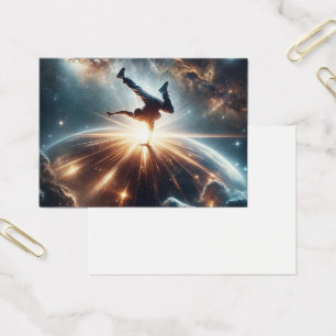 Galactic Breakdance Explosion in Deep Space