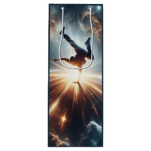 Galactic Breakdance Explosion in Deep Space Wine Gift Bag