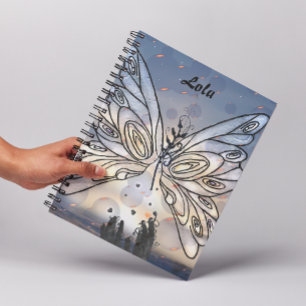 Galactic Butterfly Notebook