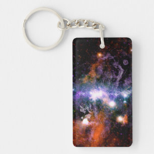 Galactic Centre of Milky Way Galaxy X-Ray Hubble   Key Ring